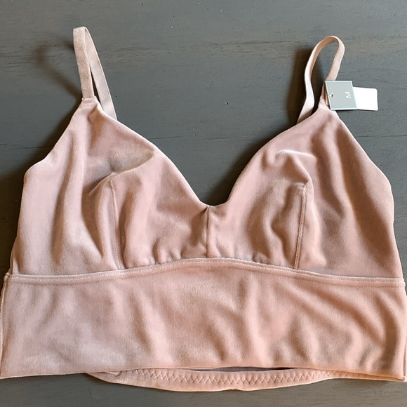 Gap Body Velour Bralette M - Picture 6 of 6